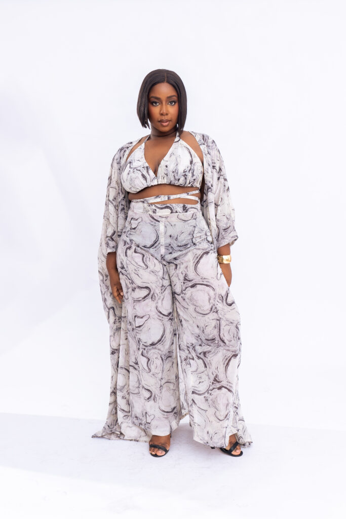 DEMI KIMONO SET
